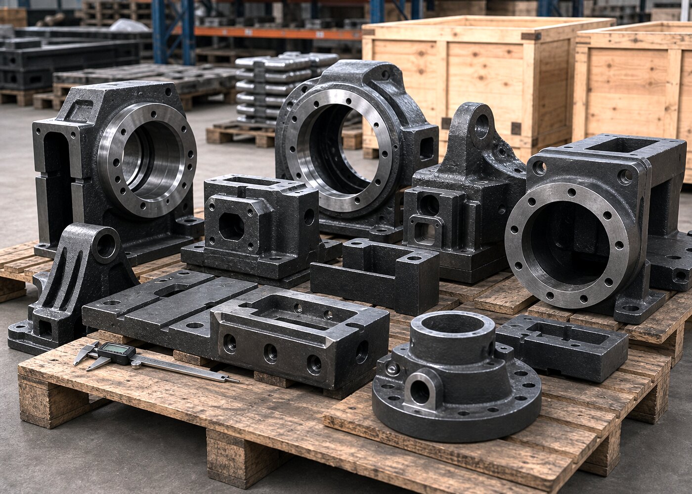 Custom cast iron parts by drawing